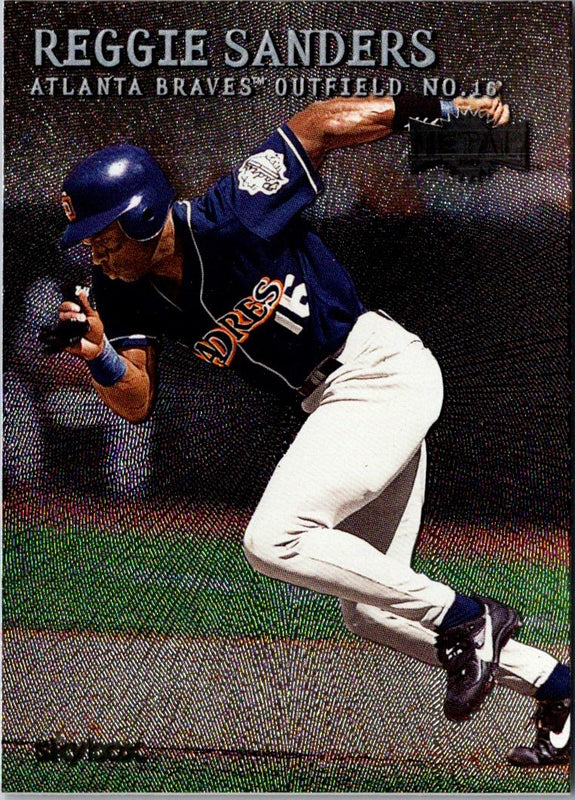 2000 Metal Reggie Sanders #156