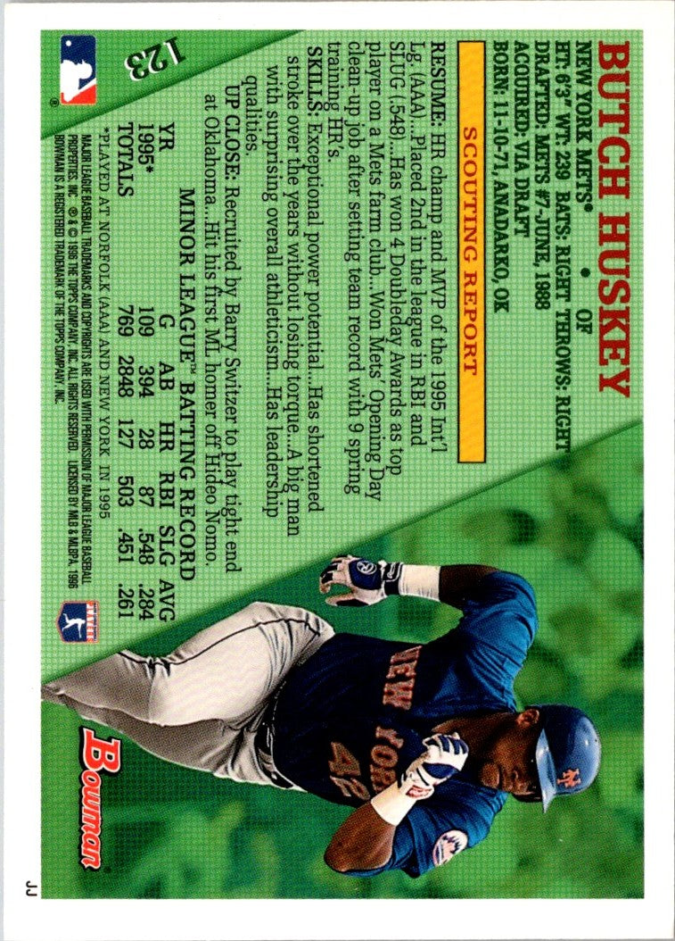 1996 Bowman Butch Huskey