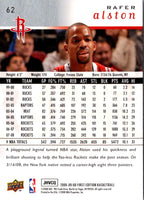 2008 Upper Deck Rafer Alston #62