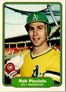 1982 Fleer Rob Picciolo