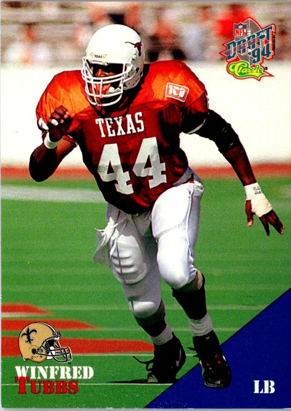 1994 Classic NFL Draft Winfred Tubbs #85