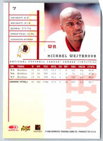 1998 Leaf Rookies And Stars Michael Westbrook #7
