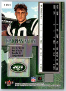 2001 Fleer Genuine Chad Pennington