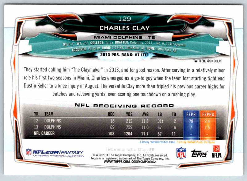 2014 Topps Charles Clay