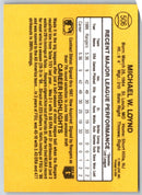 1987 Donruss Mike Loynd