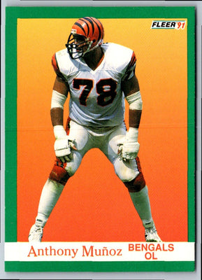 1991 Fleer Anthony Munoz #26