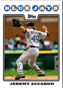 2008 Topps Jeremy Accardo