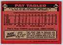 1986 Topps Pat Tabler