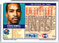 1989 NFL Proset Steve Sewell #110