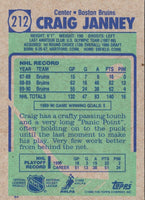 1990 O-Pee-Chee Craig Janney #212