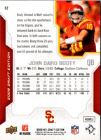 2008 Upper Deck Draft Edition John David Booty #52 Rookie