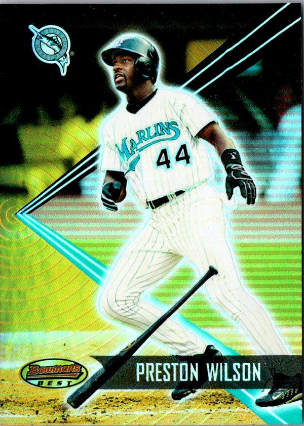 2001 Bowman's Best Preston Wilson #12