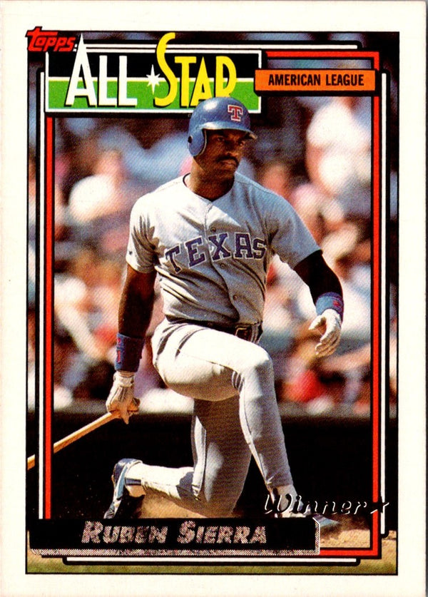 1992 Topps Ruben Sierra #403