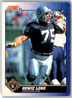 1991 Score Howie Long #75