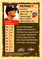 1998 Team Best Russell Branyan #5