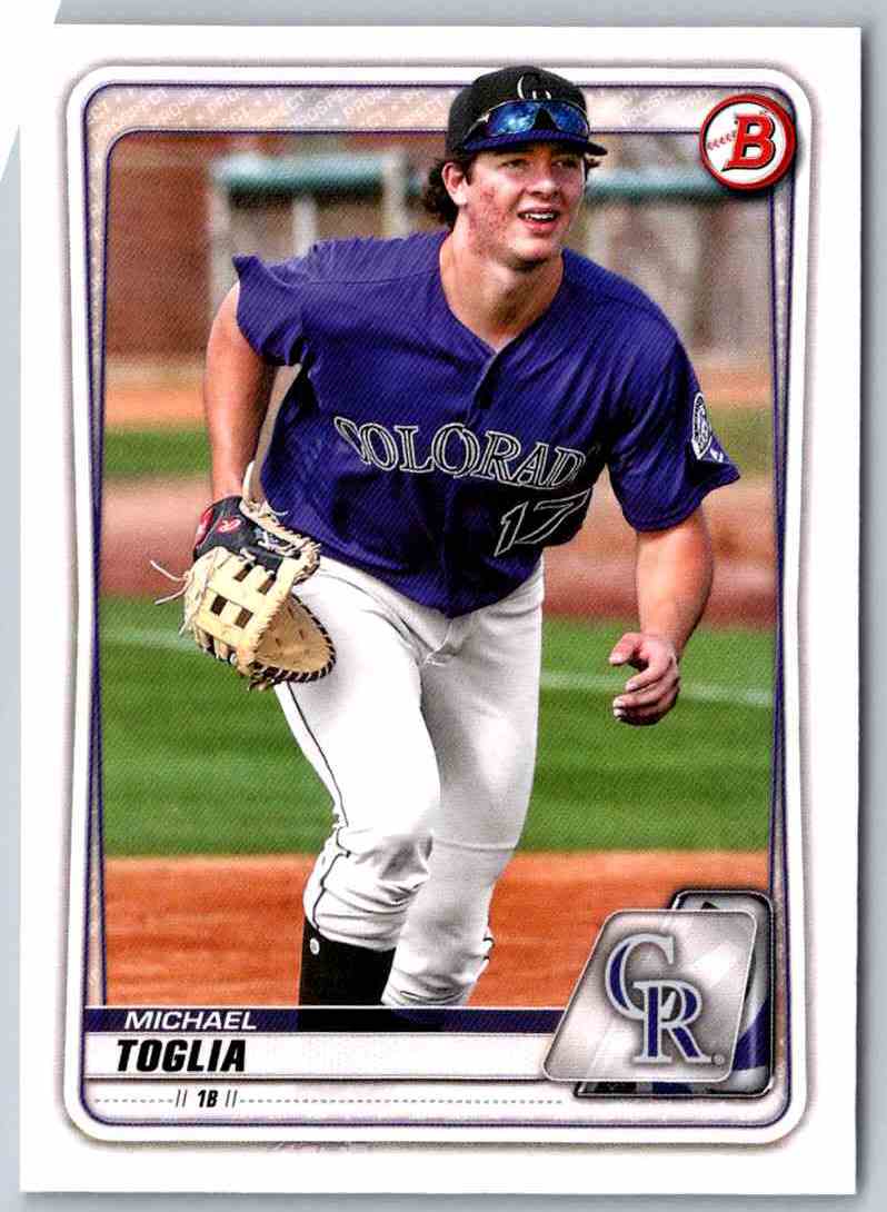 2020 Bowman Draft Michael Toglia