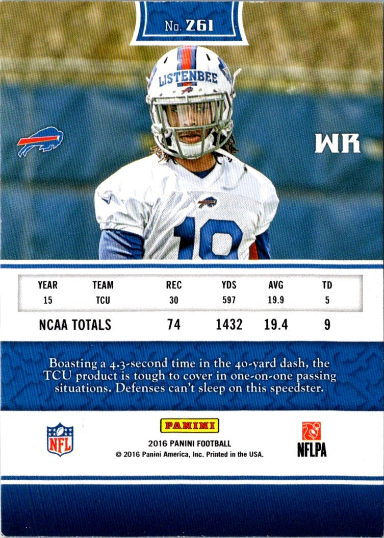 2016 Panini Kolby Listenbee