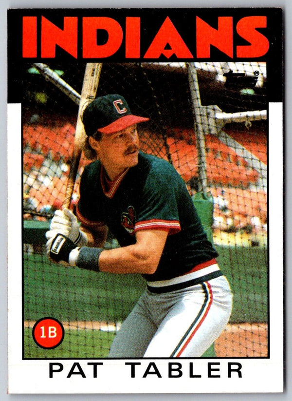 1986 Topps Pat Tabler #674