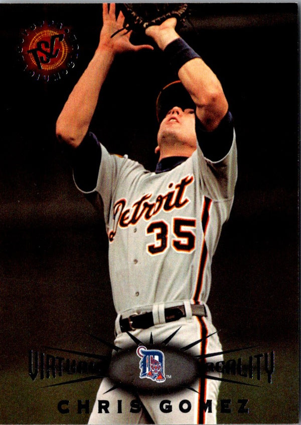 1995 Stadium Club Virtual Reality Members Only Chris Gomez #202