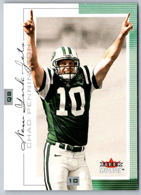 2001 Fleer Genuine Chad Pennington #101