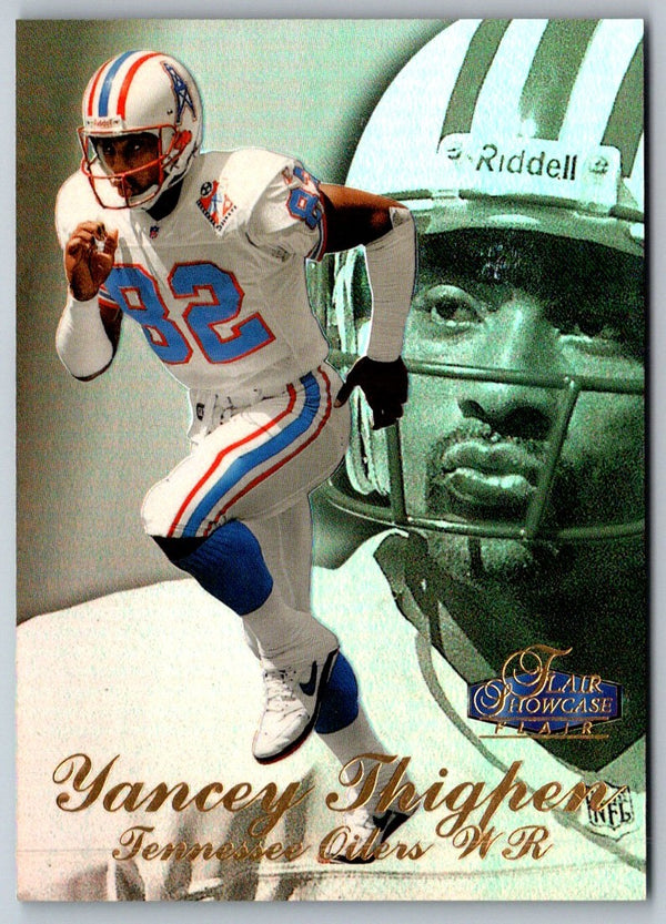 1998 Flair Showcase Yancey Thigpen #47