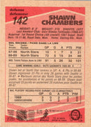 1989 O-Pee-Chee Shawn Chambers