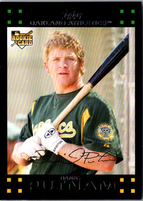 2007 Topps Updates & Highlights Danny Putnam #UH202 Rookie