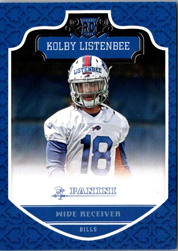 2016 Panini Kolby Listenbee #261 Rookie