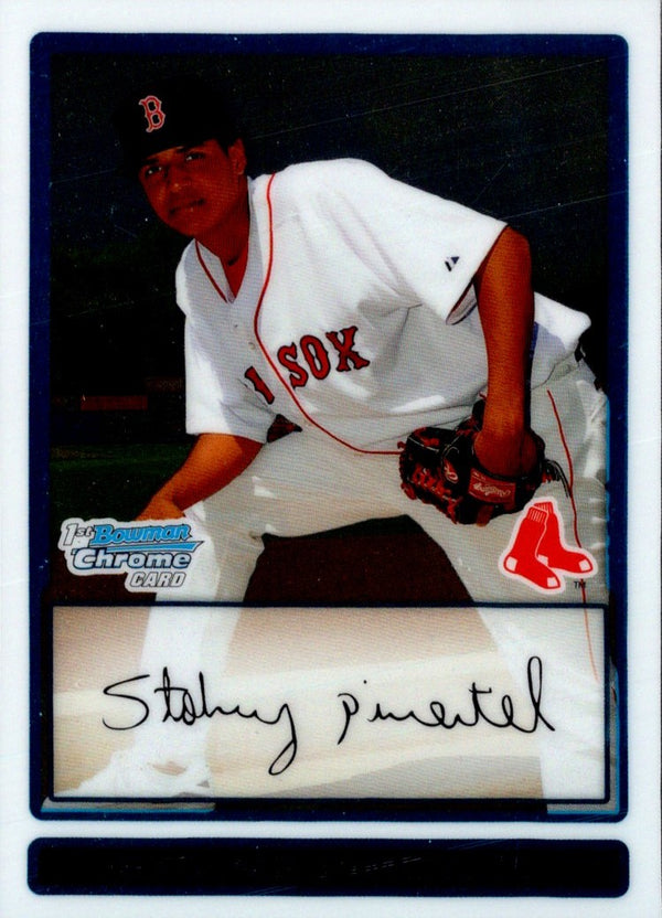 2009 Bowman Chrome Prospects Stolmy Pimentel #BCP6