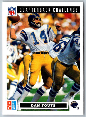 1991 Domino's The Quarterbacks Dan Fouts #35