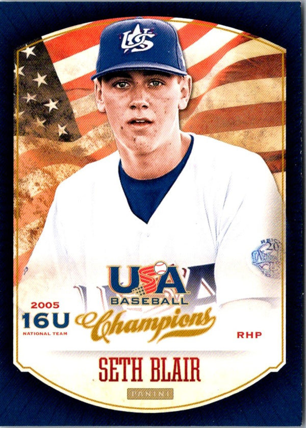 2013 Panini USA Champions Seth Blair #47