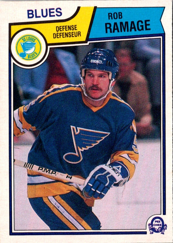 1983 O-Pee-Chee Rob Ramage #319