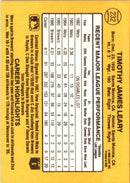 1987 Donruss Tim Leary