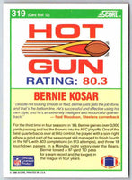 1990 Score Bernie Kosar #319