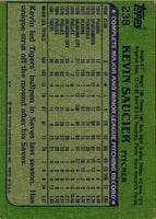1982 Topps Kevin Saucier #238