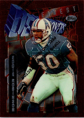 1996 Finest Refractors Eddie Robinson #130
