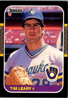 1987 Donruss Tim Leary #232