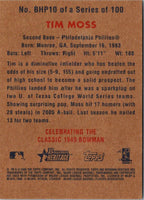 2006 Bowman Heritage Prospects Tim Moss #BHP10