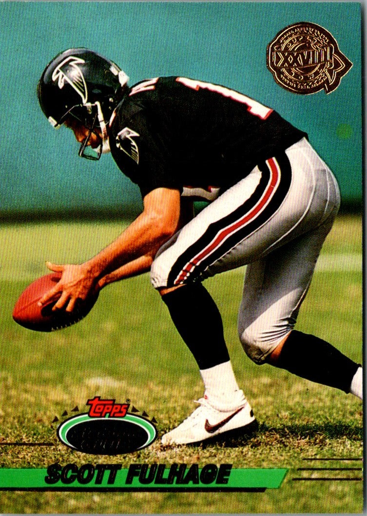 1993 Stadium Club Super Teams Bowl Scott Fulhage