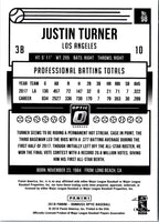 2018 Donruss Optic Justin Turner #98