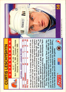 1991 Score Curtis Leschyshyn