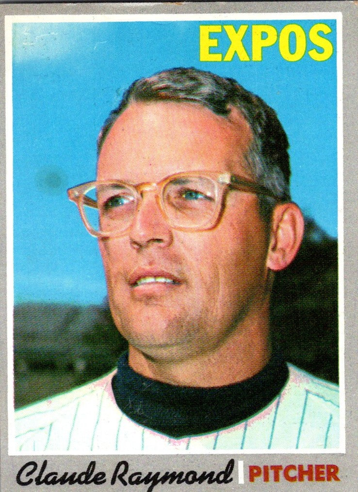 1970 Topps Claude Raymond