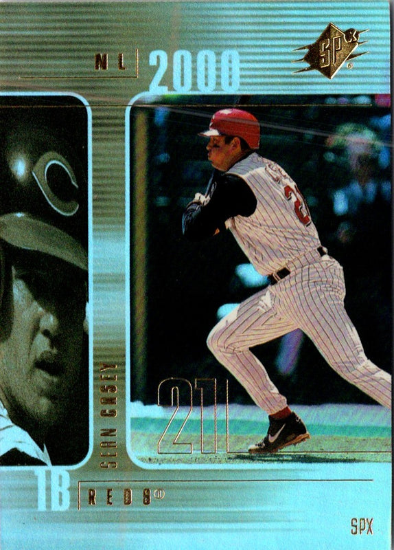 2000 SPx Sean Casey #65