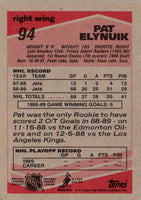 1989 Topps Pat Elynuik #94 Rookie