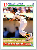 1991 Score Darren Lewis