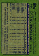 1982 Topps Dan Quisenberry