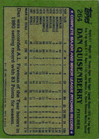 1982 Topps Dan Quisenberry #264