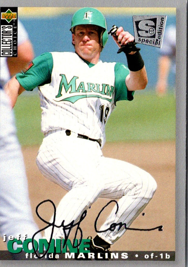 1995 Collector's Choice SE Silver Signature Jeff Conine #134