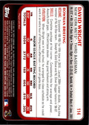 2011 Bowman David Wright