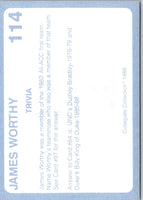 1989 Collegiate Collection North Carolina's Finest James Worthy #114